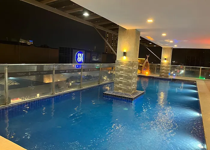 Aesthetic Functional Minimalist Space Sunvida Tower Sv1716 Aparthotel Cebu