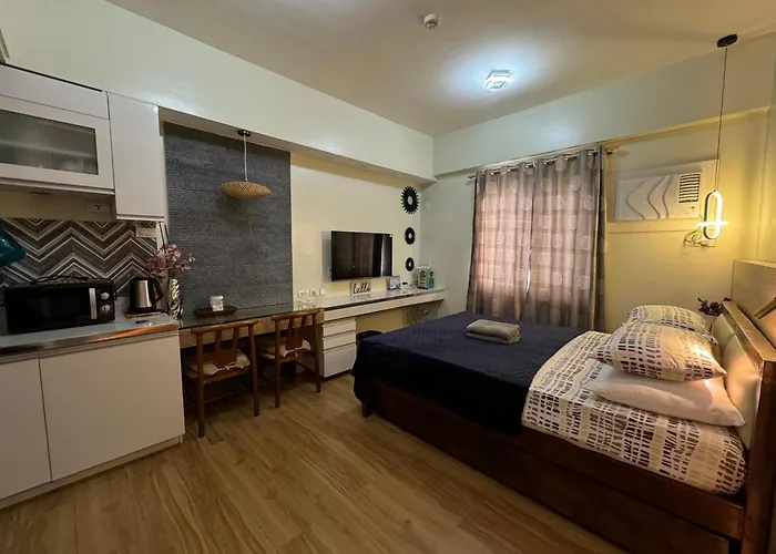 Aesthetic Functional Minimalist Space Sunvida Tower Sv1716 Aparthotel